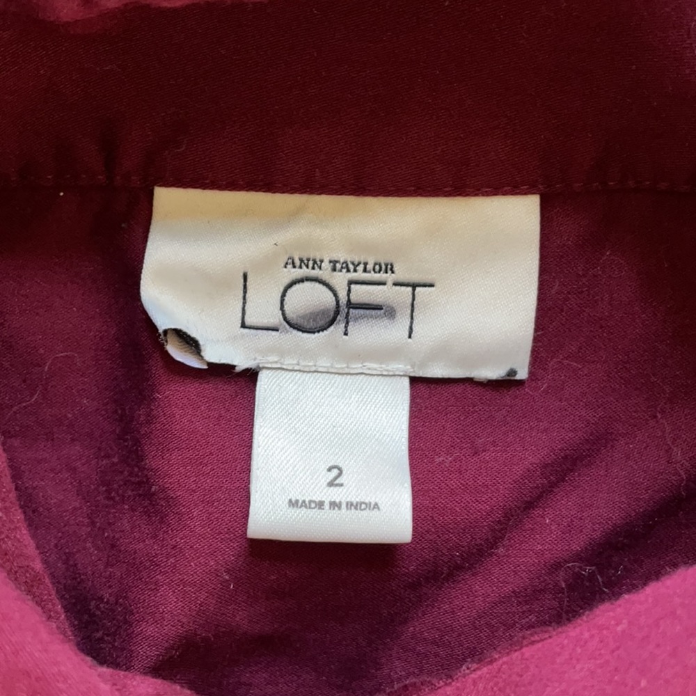 Ann Taylor Loft Button Down Top - image 4